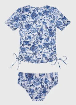 Azalea Short Sleeve Rash Vest Set