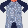 Baroque Long Sleeve Sunsuit