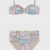 Brindle Bandeau Bikini Set