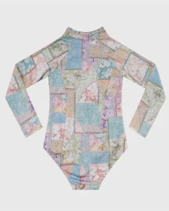 Brindle Long Sleeve One Piece