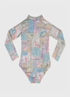 Brindle Long Sleeve One Piece