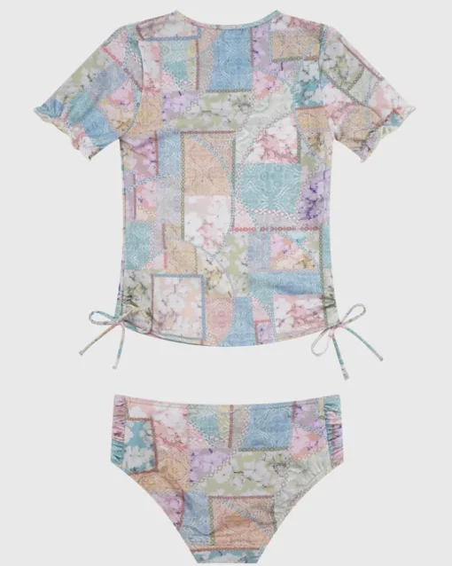 Brindle Short Sleeve Rash Vest Set