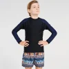 Building Blocks Long Sleeve Rash Vest