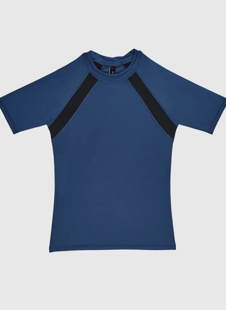 Building Blocks Short Sleeve Rash Vest