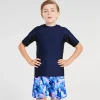 Building Blocks Short Sleeve Rash Vest