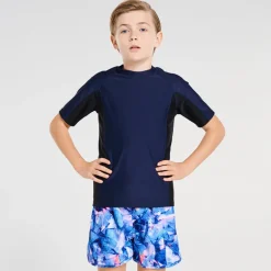 Building Blocks Short Sleeve Rash Vest