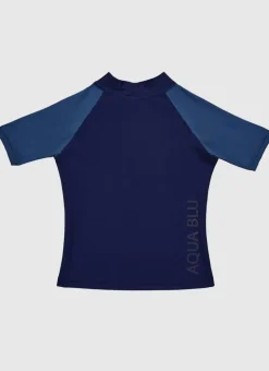 Building Blocks Short Sleeve Rash Vest