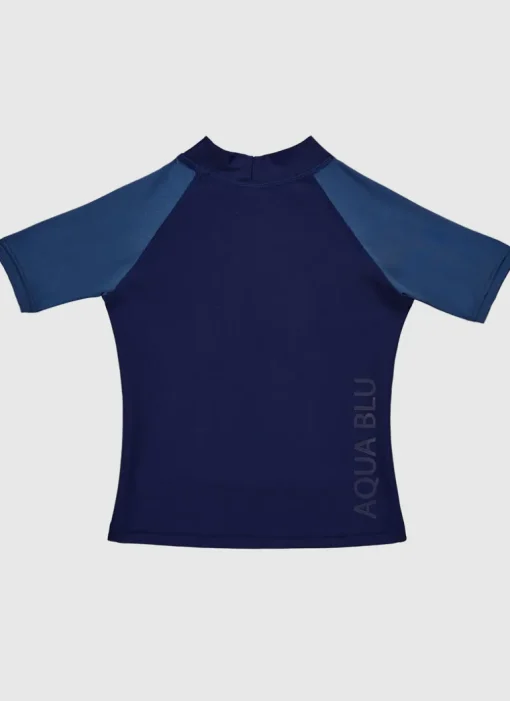 Building Blocks Short Sleeve Rash Vest
