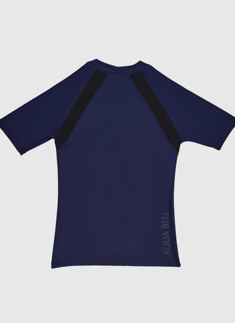 Building Blocks Short Sleeve Rash Vest
