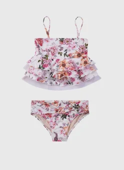 Chase Tiered Frill Bikini Set