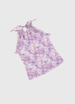 Cherry Blossom Halter Neck Tankini Set (SAMPLE)