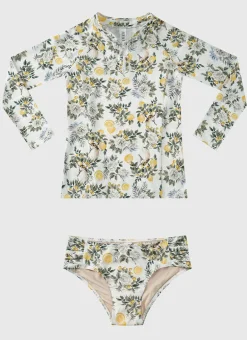 Clementine Long Sleeve Rash Vest Set