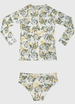 Clementine Long Sleeve Rash Vest Set