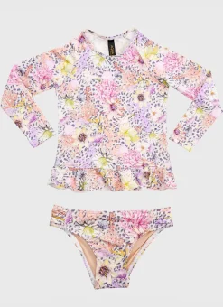 Daisy Long Sleeve Rash Vest Set