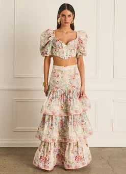 Dianthus Celeste Maxi Skirt (SAMPLE)