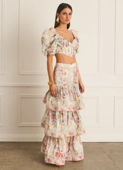 Dianthus Celeste Maxi Skirt (SAMPLE)