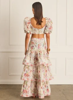 Dianthus Celeste Maxi Skirt (SAMPLE)