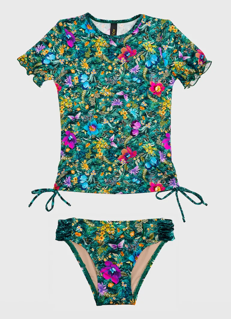 Elm Short Sleeve Rash Vest Set