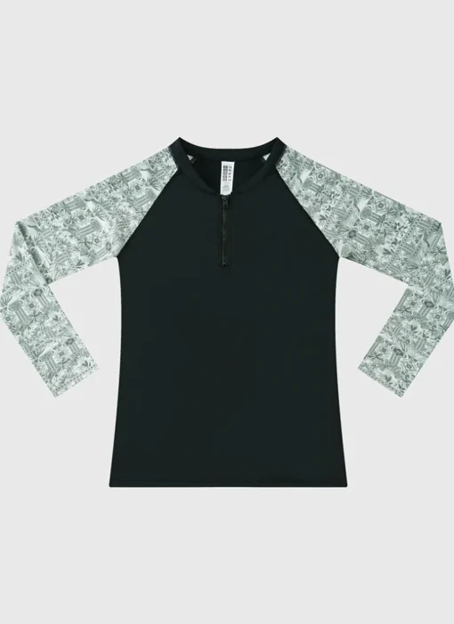 Evergreen Long Sleeve Rash Vest