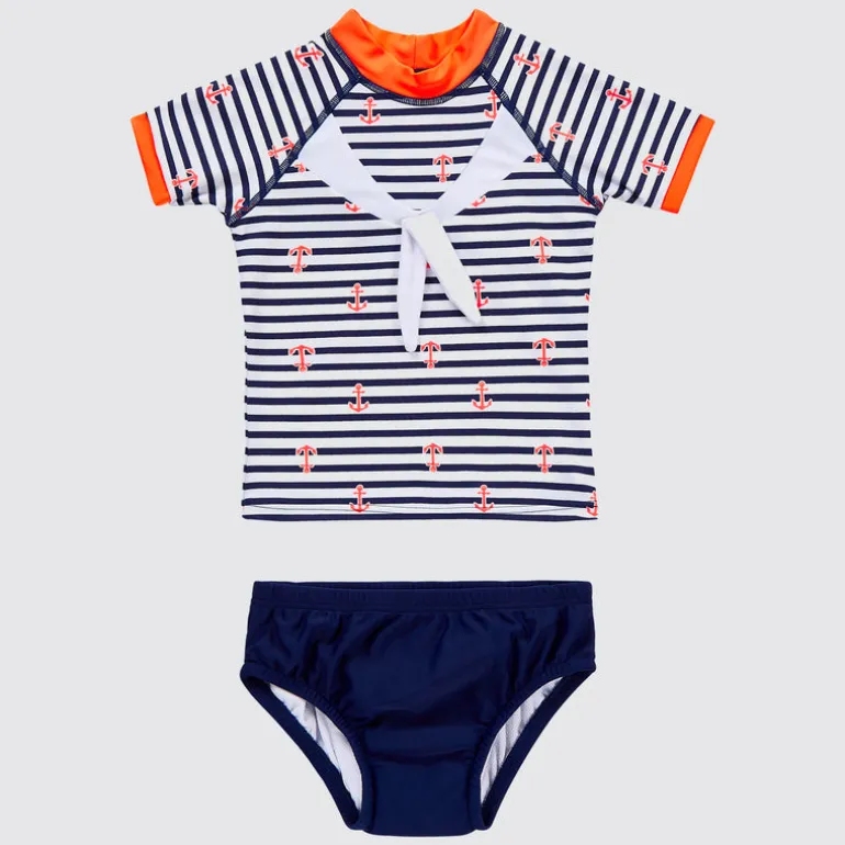 Explorer Rashie and Swim Nappy Set