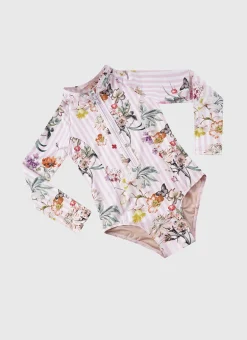 Flutter Long Sleeve One Piece