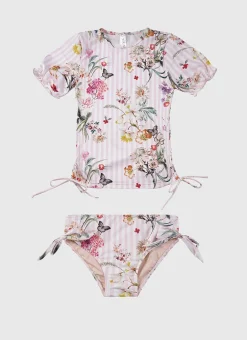 Flutter Short Sleeve Rash Vest Set