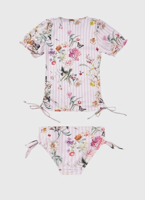 Flutter Short Sleeve Rash Vest Set