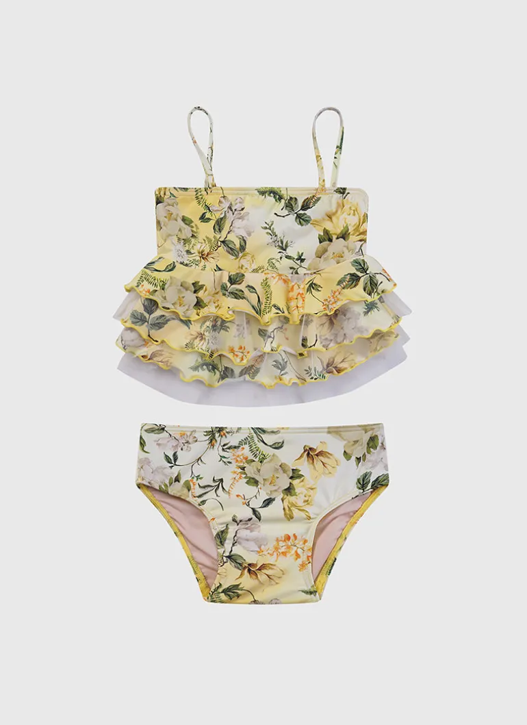 Holly Tiered Frill Tankini Set