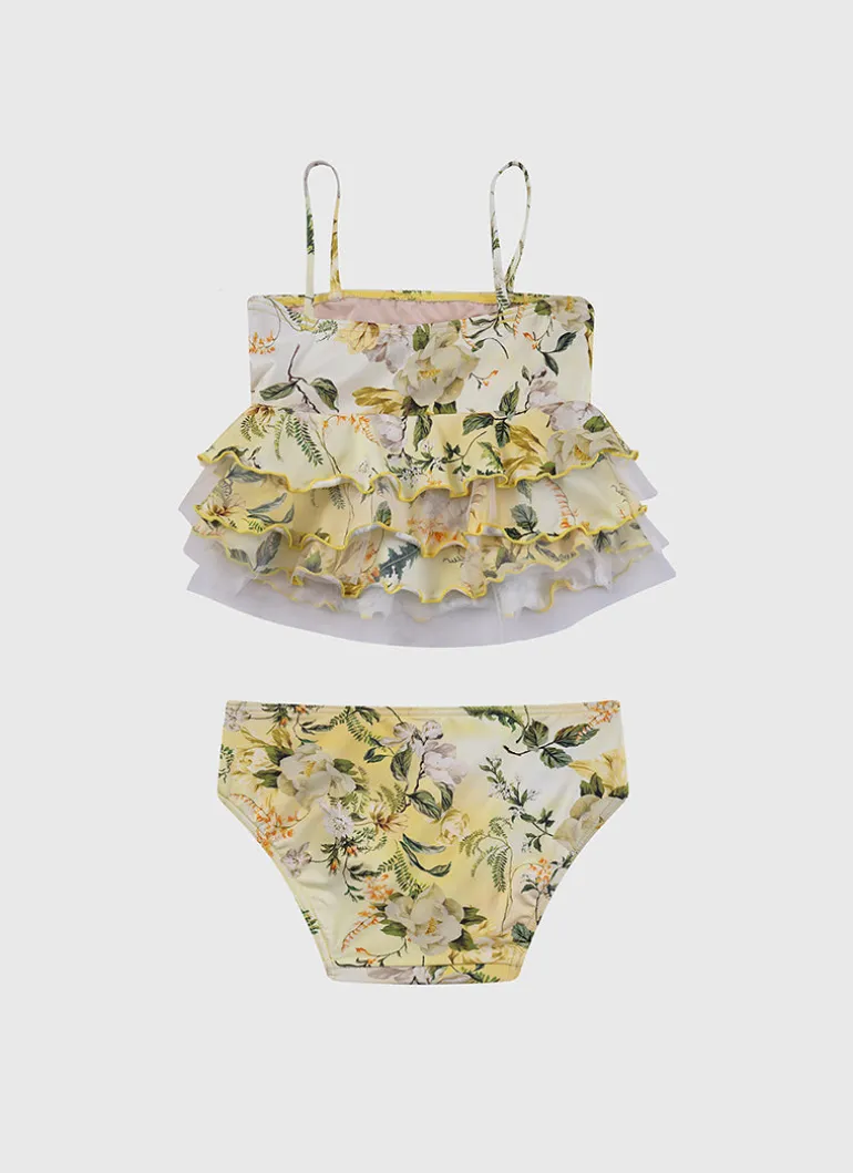 Holly Tiered Frill Tankini Set