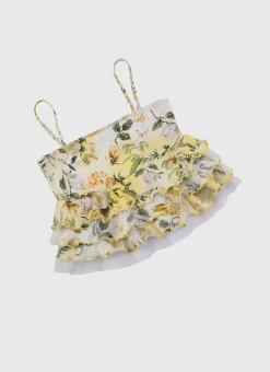 Holly Tiered Frill Tankini Set