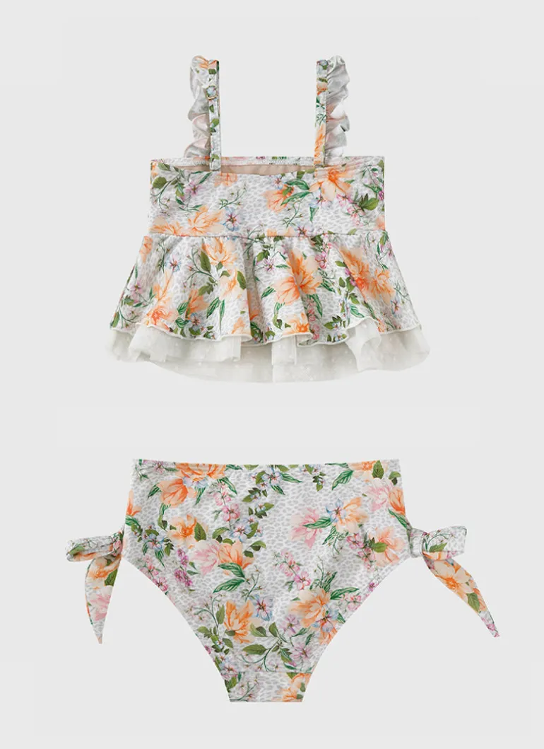 Honeysuckle Frill Bikini Set