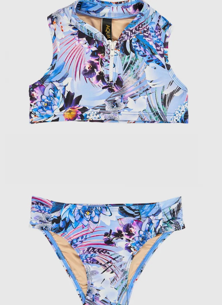Iris High Neck Bikini Set