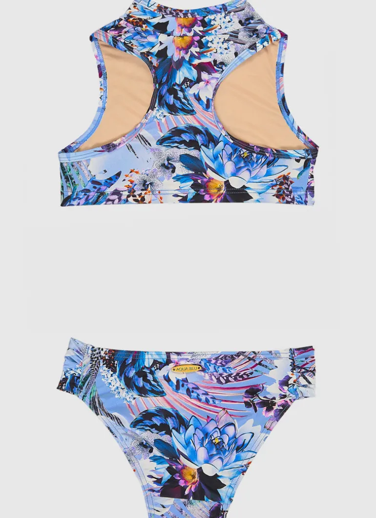 Iris High Neck Bikini Set