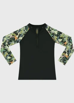 Labyrinth Long Sleeve Rash Vest