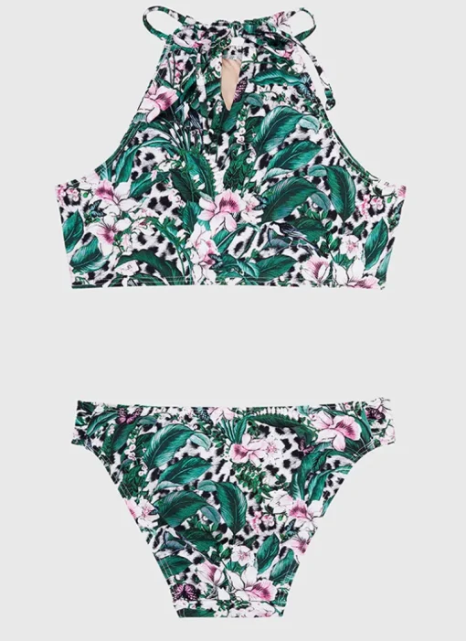 Lily Halter Bikini Set