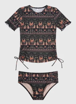 Luxor Short Sleeve Rash Vest Set
