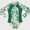 Marabou Long Sleeve One Piece