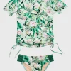 Marabou Short Sleeve Rash Vest Set