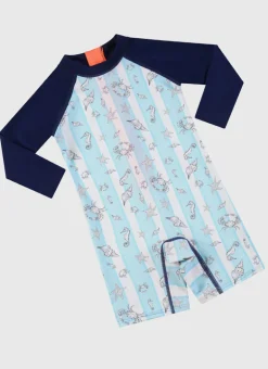 Mariner Long Sleeve Sunsuit