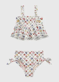 Petit Four Frill Bikini Set