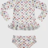 Petit Four Long Sleeve Rash Vest Set