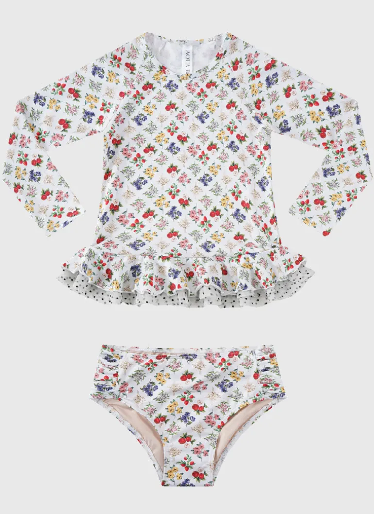 Petit Four Long Sleeve Rash Vest Set