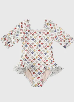 Petit Four Short Sleeve Puff One Piece