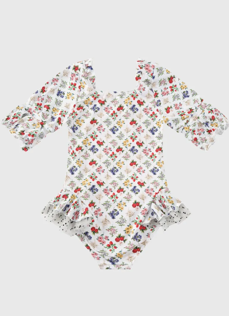 Petit Four Short Sleeve Puff One Piece