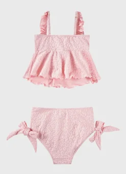 Stepping Stones Frill Bikini Set