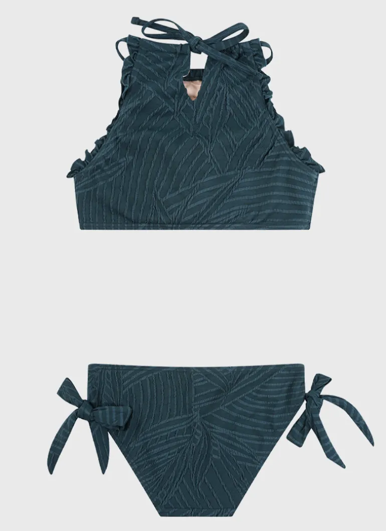 Stepping Stones Halter Bikini Set