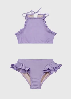 Stepping Stones Halter Neck Bikini Set