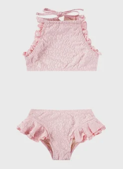 Stepping Stones Halter Neck Bikini Set