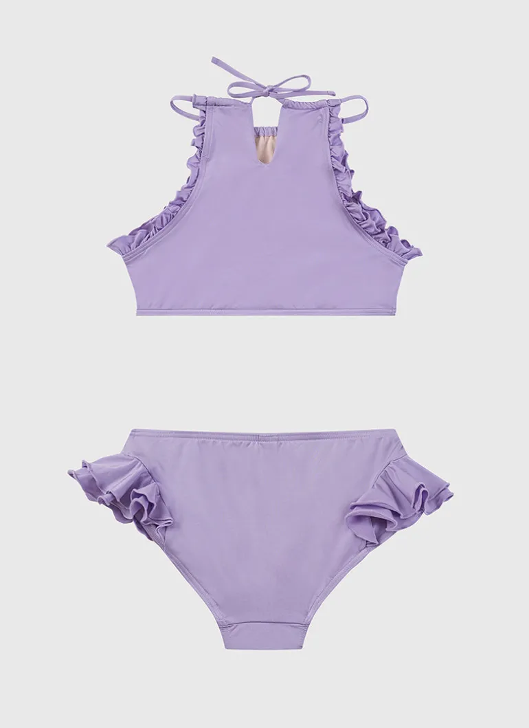 Stepping Stones Halter Neck Bikini Set