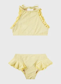 Stepping Stones Halter Neck Bikini Set